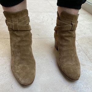 Saint Laurent Womens Jodhpur Ankle Boots